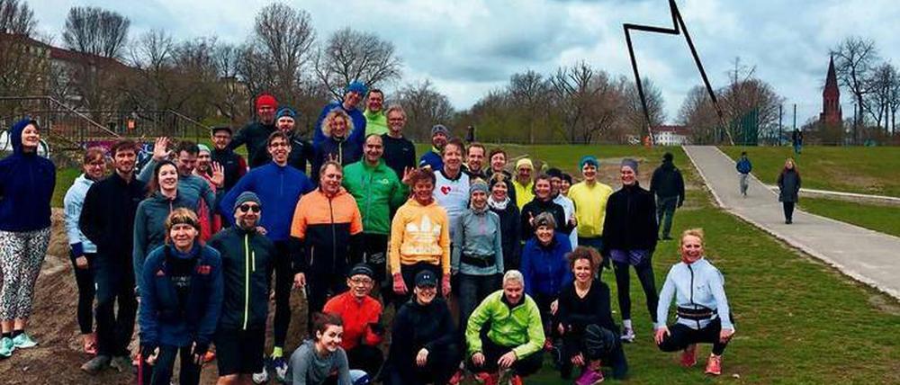 Tagesspiegel on Tour. Auch im Görlitzer Park lief Team Checkpoint bereits.