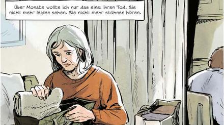Abschied und Neuanfang. Eine Szene aus „Das unabwendbare Altern der Gefühle“.