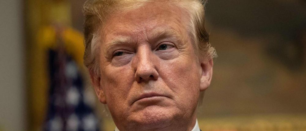 US-Präsident Trump droht mit Strafzöllen in Höhe von 19 Milliarden Dollar. 