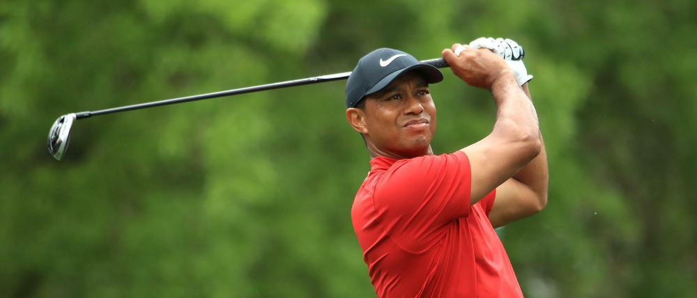 Bestens geschlagen. Tiger Woods. 