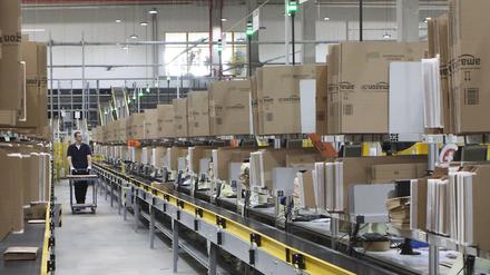 Im Ostergeschäft soll bei Amazon die Arbeit ruhen.