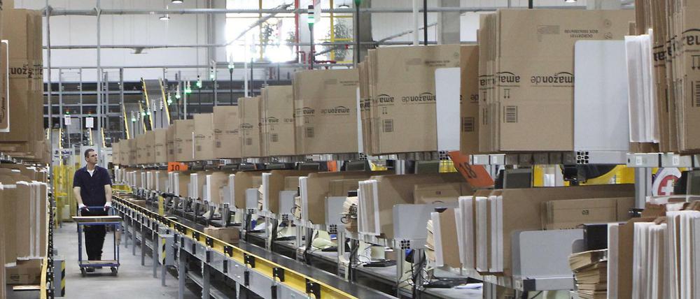 Im Ostergeschäft soll bei Amazon die Arbeit ruhen.