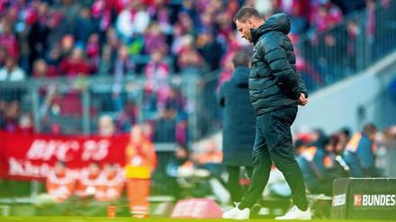 Zufriedenheit sieht anders aus. Kein Wunder nach nur elf Punkten aus elf Rückrundenspielen.