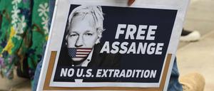 Solidarität in Sydney: Auch in Australien gab es am Freitag eine Demonstration für Julian Assange.