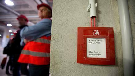 Sicher ist sicher: Die Entrauchungsanlage ist einer der Schwachpunkte des BER.