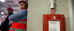 Sicher ist sicher: Die Entrauchungsanlage ist einer der Schwachpunkte des BER.