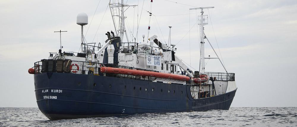Das Rettungsschiff der Organisation Sea Eye.