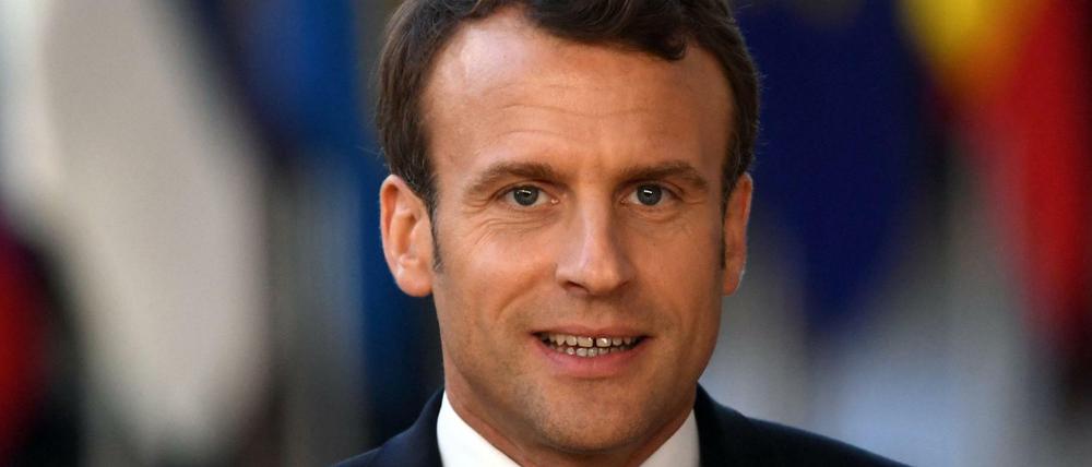 Der französische Staatschef Emmanuel Macron.
