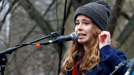 Luisa Neubauer, deutsches Gesicht der Fridays-for-Future-Bewegung.