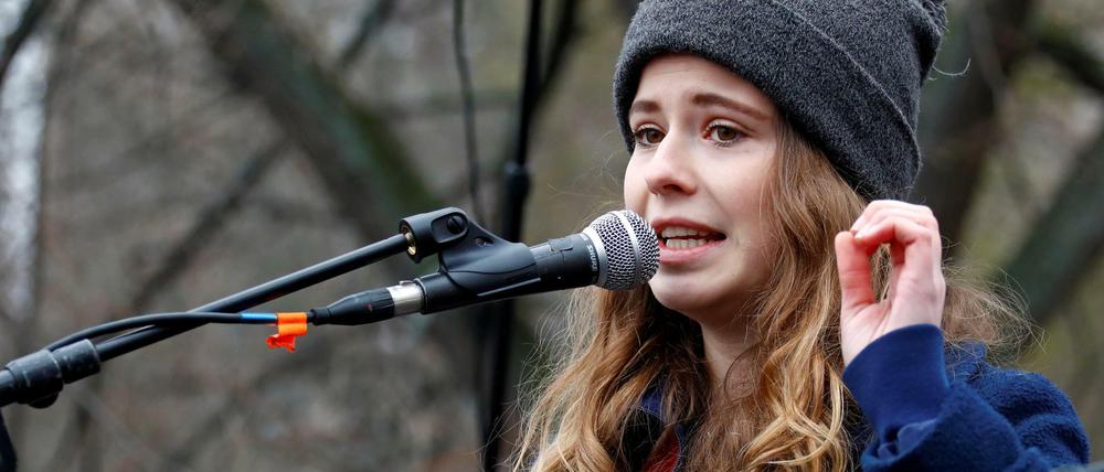 Luisa Neubauer, deutsches Gesicht der Fridays-for-Future-Bewegung.
