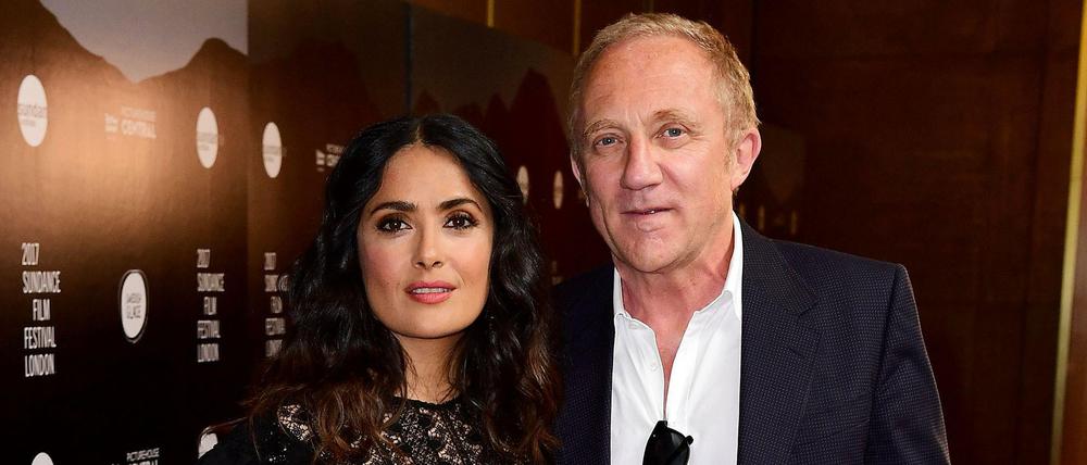 François-Henri Pinault und seine Ehefrau Salma Hayek.