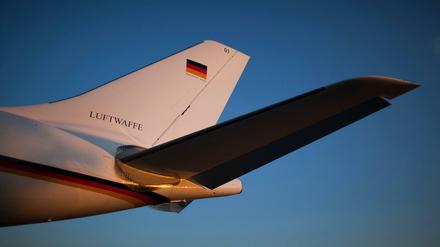 Das Flugzeug der Luftwaffe