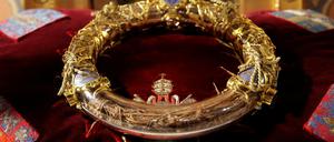 Archivbild von der Dornenkrone in der Notre-Dame-Kathedrale