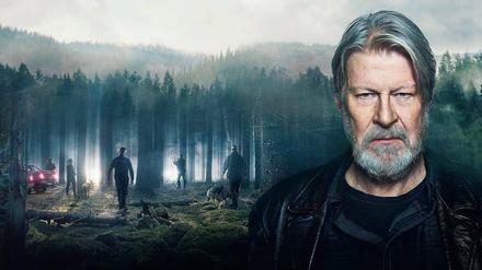 Über allen Wipfeln ist Unruh. Ex-Kommissar Erik Bäckström (Ralf Lassgård) wollte in großer Einsamkeit sein Leben zu Ende leben. Aber seitdem Gold gefunden wurde, ist es in seiner nordschwedischen Heimat mit der Ruhe vorbei. Foto: ARD Degeto