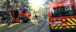 Die Waldbrandgefahr in der Region Berlin-Brandenburg ist hoch.