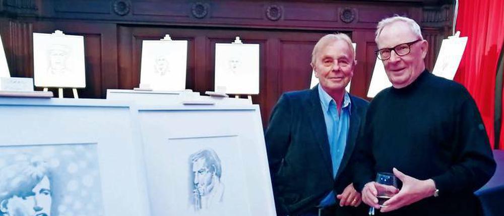 Die Bilder von Jürg Burth (links) wecken Erinnerungen an ungewöhnliche Shows in einem Haus von überregionaler Bedeutung.