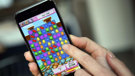 Spiele werden auch auf dem Handy während der Arbeitszeit gespielt.