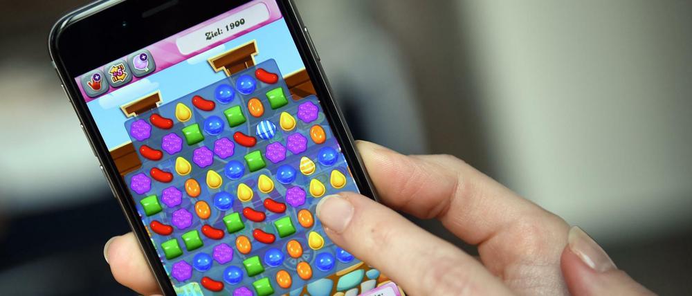 Spiele werden auch auf dem Handy während der Arbeitszeit gespielt.