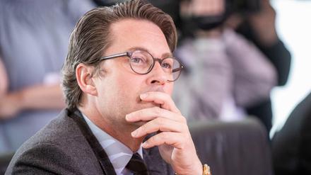 Andreas Scheuer (CSU), Bundesminister für Verkehr und digitale Infrastruktur