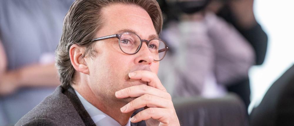 Andreas Scheuer (CSU), Bundesminister für Verkehr und digitale Infrastruktur