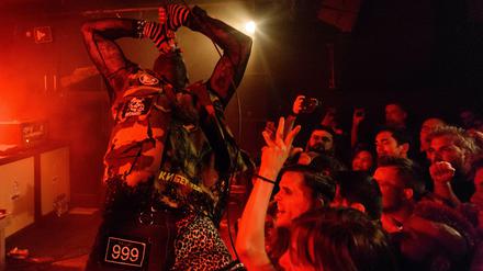 Die US-amerikanische Band Ho99o9 im Bi Nuu in Berlin.