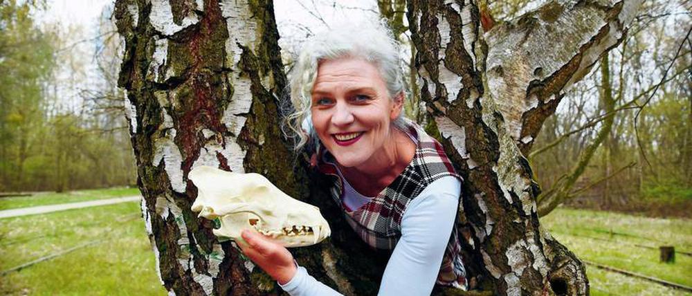 Tierflüsterin. Schon seit ihrer Kindheit begeistert sich Barbara Geiger für Wölfe. 