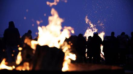 Das Osterfeuer hat für viele Berliner Tradition.