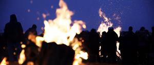 Das Osterfeuer hat für viele Berliner Tradition.