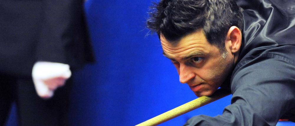 Voller Fokus. Ronnie O'Sullivan gilt traditionell als einer der Favoriten auf den Sieg bei der WM.