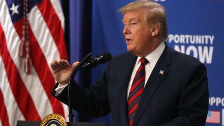 Donald Trump will Irans Ölexporte auf null reduzieren.