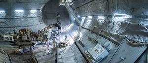 Für schwach- und mittelradioaktive Stoffe ist das Endlager Schacht Konrad in Salzgitter im Bau. 