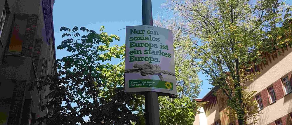Wahlplakat (Symbolbild).