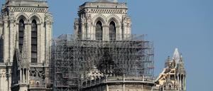 Notre-Dame wurde durch einen Brand schwer beschädigt.