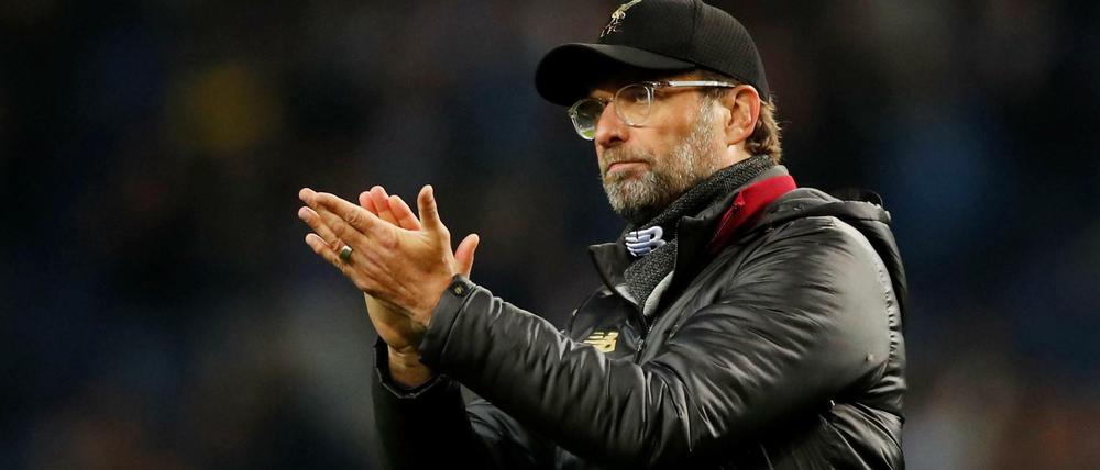 Titelreif. Jürgen Klopp reibt sich die Hände, ob der neuerlichen Meisterschaftschance mit Liverpool.
