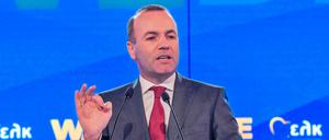 Der CSU-Politiker Manfred Weber will die Beitrittsverhandlungen der EU mit der Türkei stoppen.