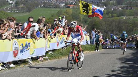 Mathieu van der Poel hatte das beste Finish beim Amstel Gold Race.