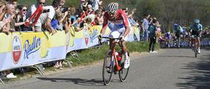 Mathieu van der Poel hatte das beste Finish beim Amstel Gold Race.