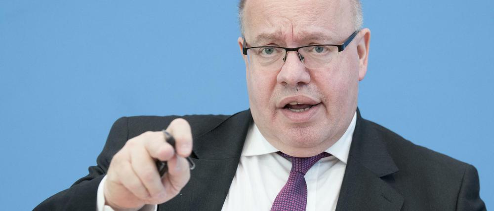 Peter Altmaier (CDU), Bundesminister für Wirtschaft und Energie.