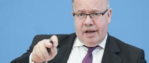 Peter Altmaier (CDU), Bundesminister für Wirtschaft und Energie.