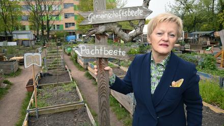 Renate Künast hat ein Buch geschrieben über Urban Gardening. 