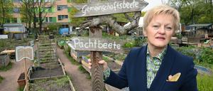 Renate Künast hat ein Buch geschrieben über Urban Gardening. 