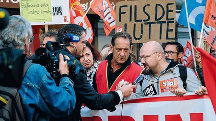 Schlachtgetümmel. Der Gewerkschafter Laurent (Vincent Lindon) versucht, die Schließung des Werks zu verhindern. 