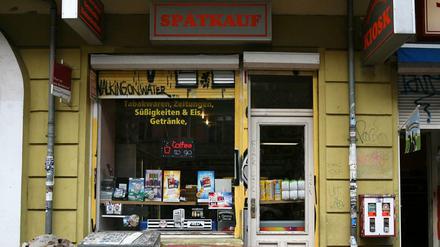 Berliner Kulturgut? Ein Spätverkauf im Bezirk Friedrichshain.
