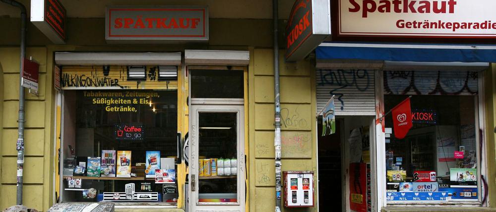 Berliner Kulturgut? Ein Spätverkauf im Bezirk Friedrichshain.