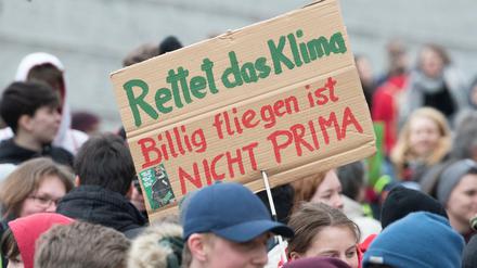 "Fridays for Future"-Demonstration in Berlin