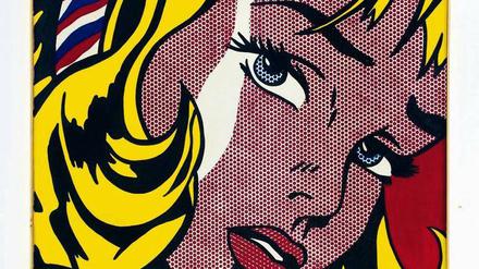 Wiederholung. Sturtevant kopierte die Bilder ihrer Pop-Art Kollegen, hier Roy Lichtenstein. 