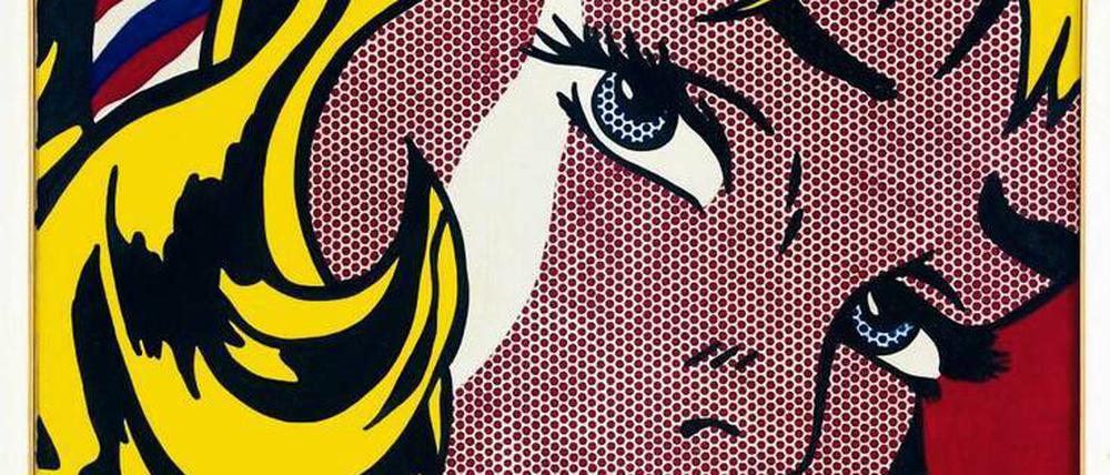 Wiederholung. Sturtevant kopierte die Bilder ihrer Pop-Art Kollegen, hier Roy Lichtenstein. 
