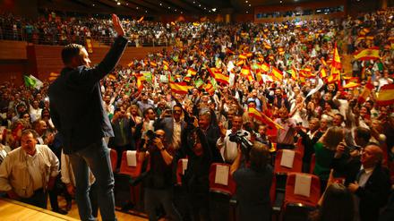 Santiago Abascal und seine rechtspopulistische Partei Vox mischen die spanische Politik auf. 