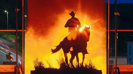 Making-of. Der Marlboro-Man in der Ausstellung. 