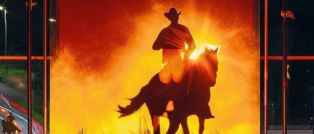 Making-of. Der Marlboro-Man in der Ausstellung.
